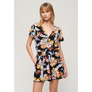 Superdry - Beach Playsuit - Dames - Korte Mouwen - Relaxte Pasvorm