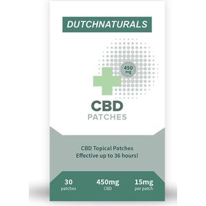 CBD pleisters 30 stuks - 15mg CBD per pleister - Dutch Naturals