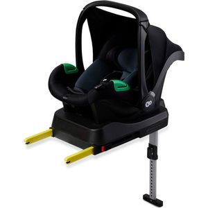 Kinderkraft MINK PRO I-size + Isofix Base - Autostoeltje 40-75 cm - vanaf de geboorte - Zwart