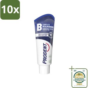 10 x Prodent – Tandpasta – Complete Bescherming – Pro-Zinc Technologie – 75 ml - Grootverpakking - Koffie - Koffiezetapparaat - Koffiezetapparaat