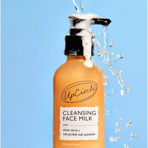 UpCircle Moisturizer & Reinigingsmelk - Arganpoeder & Haverpoeder - Veganistisch - Luxe Verzorging - Natuurlijke Ingrediënten - Stralende Huid