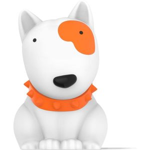 Dhink - Nachtlampje Kleine hond - in zacht knuffel-siliconen materiaal