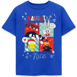 Looney Tunes Stout Of Aardig Kerstmis T-Shirt Kinderen