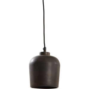 Light & Living Hanglamp Dena - 18cm - Mat Brons