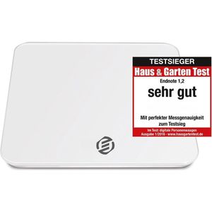 Equivera Personenweegschaal Beste Koop - Digitale Weegschaal - Lichaamsanalyse