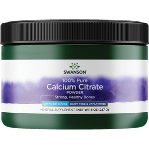 Swanson health 100% Pure and Dairy-Free Calcium Citrate Powder