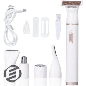 Equivera Ladyshaves voor Vrouwen - Trimmer voor Vrouwen - Scheerapparaat Vrouw - Ontharingsapparaat - Bikinilijn - Oksels - Benen
