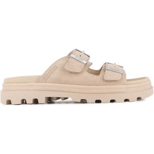 Dunelite - Riviera Suede - Sandaal - Beige - Leer