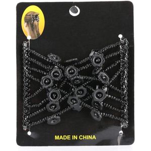 Hair Combs - Elastic Hair Combs - Bead Hair Comb - Magic Elastic Hair Clip voor Dikke en Simpele Haarstijl voor Vrouwen (3#)