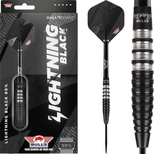 Bull's Lightning Black 90% - Dartpijlen - 25 gram