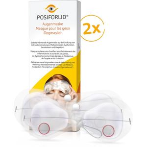 Posiforlid zelf warmend oogmasker 2stuks