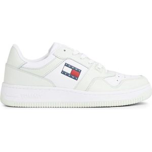 Tommy Jeans Retro Basket dames sneaker - Licht groen - Maat 39