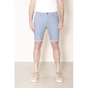 New Star Short twill blue heren korte broek bermuda - maat S