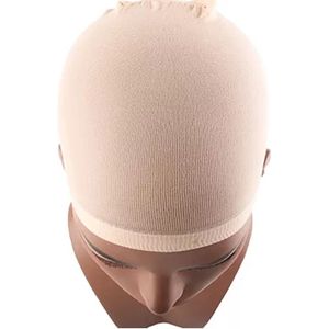 Without Lemon - Beige - Pruik Kap - Haar Net - Pruik Kous - Wig Cap - Elastisch - Uitrekbaar - One Size - Set van 2