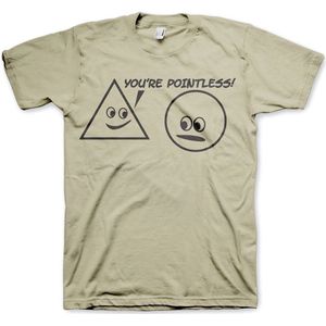 Hybris You're Pointless T-Shirt Khaki-S