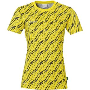Uhlsport Damen Sportshirt Progressive 28 Shirt Kurzarm 1002268 Limonengelb-L