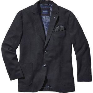 MEOSEZZI - Colbert - Donkerblauw - Katoen