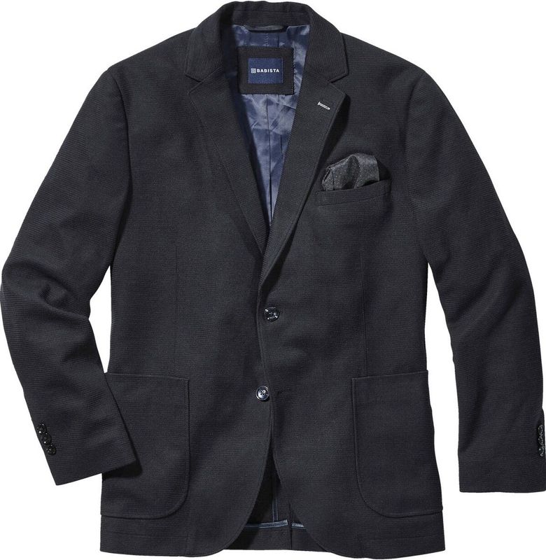 MEOSEZZI - Colbert - Donkerblauw - Katoen