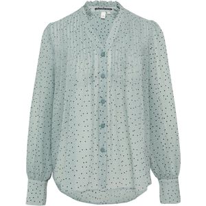 Blouse - Chiffon - Dots - Vrouwelijk