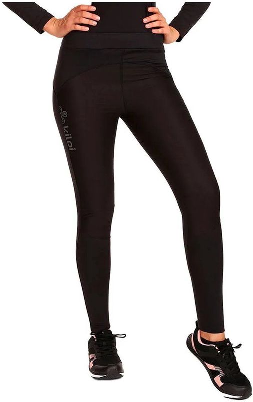 Kilpi - KARANG-W - Leggings - Zwart - Voor Hardlopen en Langlaufen