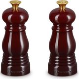 Le Creuset Mini Peper- en Zoutset - Garnet - 12 cm