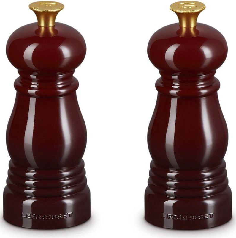 Le Creuset Mini Peper- en Zoutset - Garnet - 12 cm