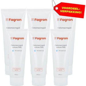 Fagron - Cetomacrogol Crème FNA - 6x100 ml - Voordeelverpakking