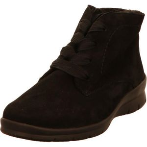 Semler - Kuitlaarzen - Nubuckleer - Dames - Vetersluiting - Normale Breedte