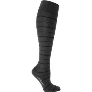 Supcare compressiekousen maat S (37-39) – stylish black – trendy compressie sokken – steunkousen – ademend – gezwollen, vermoeide en pijnlijke benen & voeten – spataderen - dagelijks gebruik – vliegreizen – zwangerschap – dames en heren