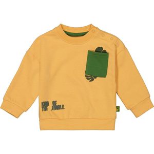 4PRESIDENT Sweater jongens - Buff Orange - Maat 68 - Jongens trui