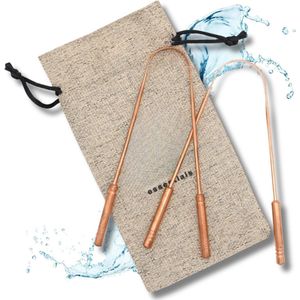 Lexium Tongschraper Koper - Tongborstel - Tongreiniger - Frisse Adem