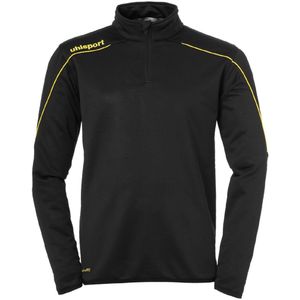 Uhlsport Kinder Trainingsjacke Stream 22 1/4 Zip Top 1002203 Schwarz/Limonengelb-104