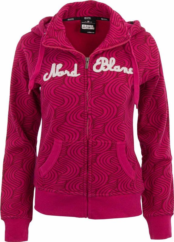 Nordblanc - Dames Zip Up Hoodie - Roze
