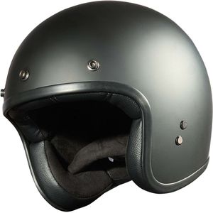 Peroz Jidre Mat Zwart Jethelm - Maat XXL - Helm