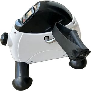 Stoelfiets met Handvaten - Under Desk Bike - Bureaufiets voor Fitness - Mobiliteitstrainer - Instelbare Weerstand - Bewegingstrainer voor Thuis en Kantoor