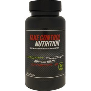 Veganistische/vegetarische en zuivere Omega 3 - Vegan - visolie - Algenolie  - Algen - 60 capsules.