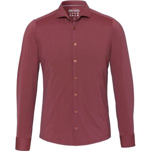 Pure - The Functional Shirt Rood - Heren - Maat 39 - Slim-fit