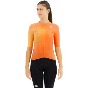 Sportful Light Pro Korte Mouw Wielertrui Oranje L Vrouw