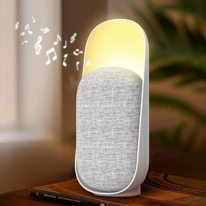 3-in-1 Bluetooth-luidspreker + nachtlampje + witte ruismachine, babygeluidsmachine, oplaadbaar nachtlampje voor kinderen, Bluetooth-luidspreker met nachtlampje voor de slaapkamer, cadeau