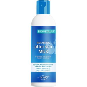 BIOVITALIS - Herstellende - after sun - melk met ectoine, olijf, avocado, amandel, vitamine E, mint - 200ml