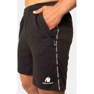 Gorilla Wear - Harvey Shorts - Zwart - Korte Sportbroek