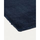 Kave Home - Empuries blauw tapijt 160 x 230 cm