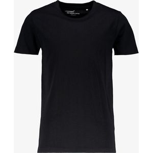 Unsigned basic jongens T-shirt zwart - Maat 98/104