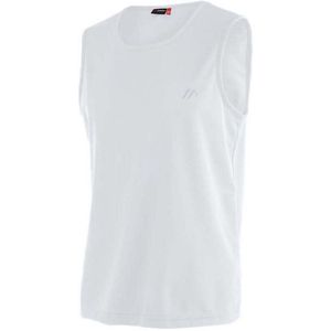 Maier Sports - Peter - Mouwloos T-shirt - Wit - 6XL - Man