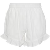PIECES - PCMILLA HW SHORTS - Korte Broeken - Dames - High Rise - Regular Fit