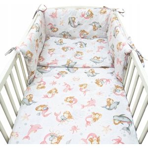 Kerstin Kinderledikant beddengoedset 120x90 cm met bumper