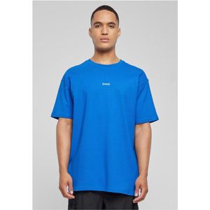 Merchcode - Love Heavy Oversized Heren T-shirt Blauw