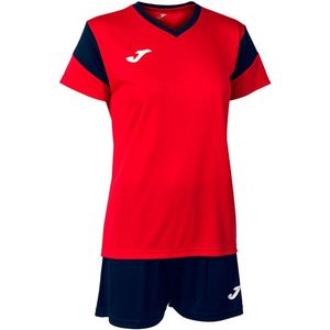 Joma - Phoenix - Damesset - Jersey en Short - Korte Mouwen - 100% Polyester