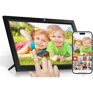 Equivera Digitale Fotolijst - 15.6 Inch - WiFi - 16GB Geheugen