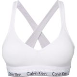 Calvin Klein Modern Cotton Bralette met cup Dames - Wit - Maat XS